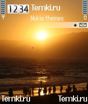 Закат В Санта-Монике для Nokia N72