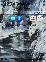 Зимняя дорога для Nokia E73 Mode