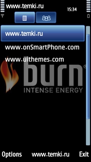 Скриншот №3 для темы Burn