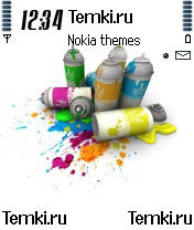 Балончики с краской для Nokia 7610