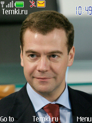 Президент Дмитрий Медведев для Nokia X2-05