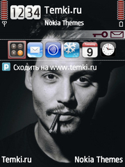 Джонни Депп для Nokia E90