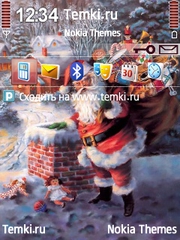 Санта Клаус для Nokia C5-00 5MP