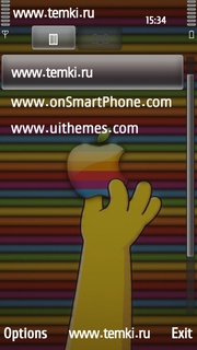 Скриншот №3 для темы Яркий Apple