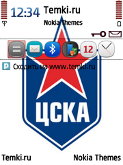 ЦСКА Москва - КХЛ для Nokia 6700 Slide