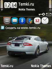 Jaguar XKR-S для Nokia 6790 Slide