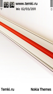 Красная полоса для Sony Ericsson Satio
