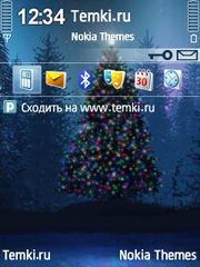 Ночная елка для Nokia 6790 Slide