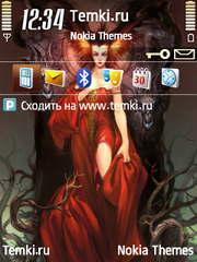 Девушка-вампир для Nokia E73 Mode