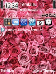Очень Много Розовых Роз для Nokia E73 Mode