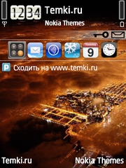 Ночной Чикаго для Nokia E73 Mode