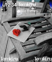 Роза на стуле для Nokia N72
