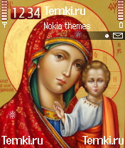 Икона Божья Матерь для Nokia N90