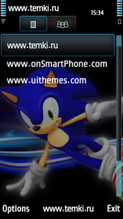 Скриншот №3 для темы Sonic