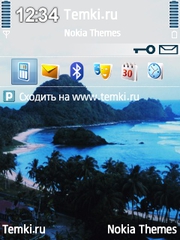 Берег Самоа для Nokia 6790 Slide