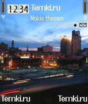 Ночной город для Nokia 3230