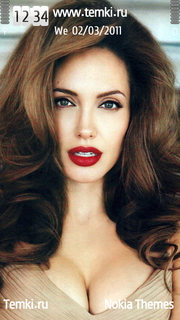 Анджелина Джоли для Nokia 5228