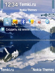 Снежные берега для Nokia C5-00 5MP