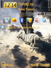 Летающий волк для Nokia E73 Mode