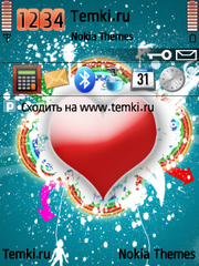 Любовь везде для Nokia E73 Mode