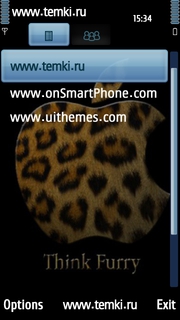 Скриншот №3 для темы Леопардовый Эппл