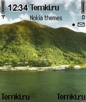 Зеленая гора для Nokia 6680