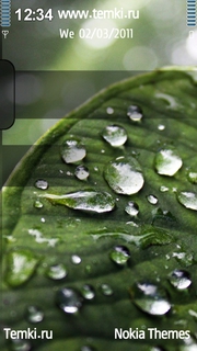 Дождевые капли для Sony Ericsson Kurara