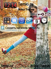 За деревом для Nokia N76