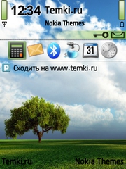 Деревце зелененькое для Nokia E73 Mode