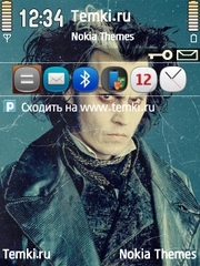 Джонни Депп для Nokia N77