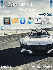Белое Авто для Nokia N93