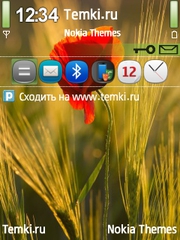 Алый мак для Nokia E73 Mode