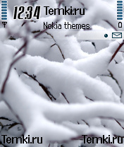 Ветви в снегу для Nokia N70