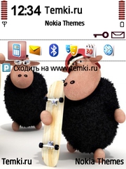 Продвинутые овцы для Nokia 6760 Slide