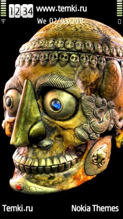 Тибетский череп для Samsung i8910 OmniaHD