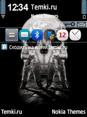 Космический череп для Nokia N93