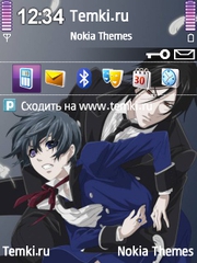Темный Дворецкий для Nokia E73 Mode