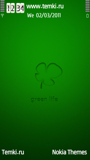 Green Life для Sony Ericsson Kurara