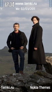 Шерлок Холмс и доктор Ватсон для Sony Ericsson Kurara