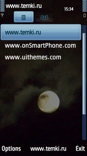 Скриншот №3 для темы Луна в облаках