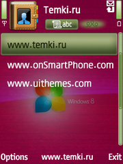 Скриншот №3 для темы Розовенький Windows 8