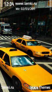 Нью-Йорк и Такси для Sony Ericsson Kanna