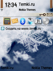 Снежинка для Nokia E73 Mode