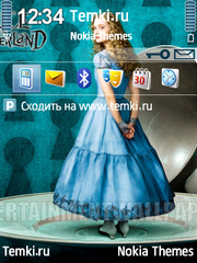Алиса в стране чудес для Nokia C5-00 5MP