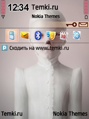 Белый для Nokia 6720 classic