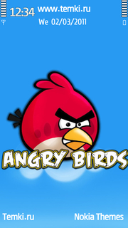 Angry Birds для Nokia 5230 Nuron