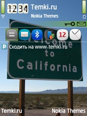Welcome to California для Nokia E66