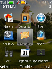 Скриншот №2 для темы Блондиночка сыграет с тобой в гольф
