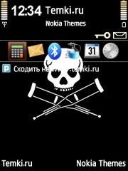 Череп И Костыли для Nokia E73 Mode