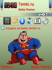 Старый Толстый Супермэн для Nokia N96-3